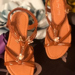 Butterfly sandals